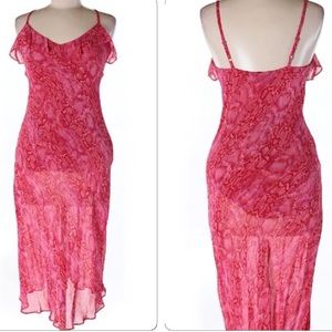 🎈SALE 🎈Betsey Johnson Pink Snakeskin Dress